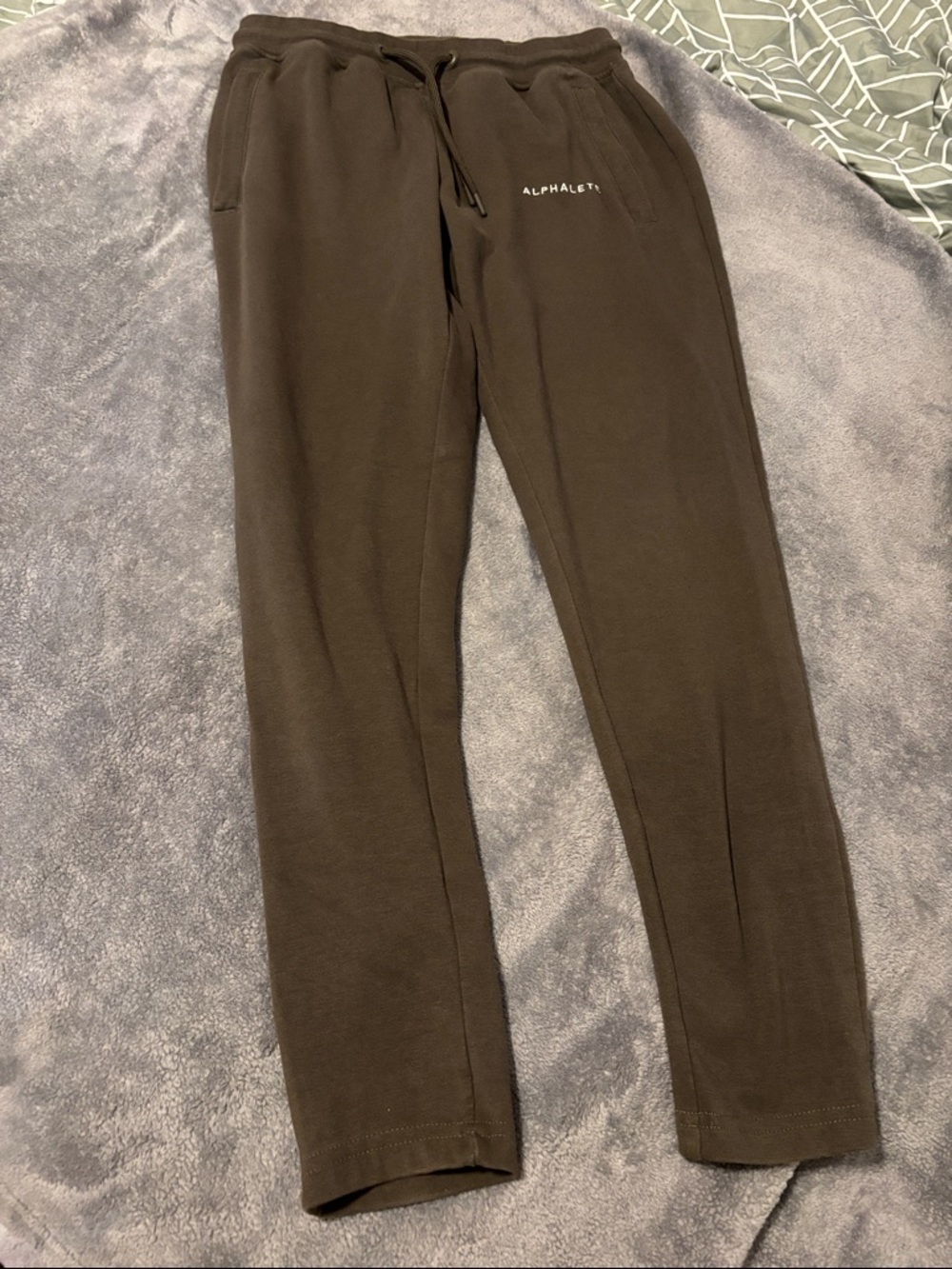 Alphalete Men's Dark Brown Slim Joggers
